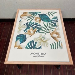 折り畳みテーブル アートパネルデザイン センターテーブル ローテーブルの画像