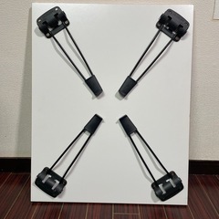 折り畳みテーブル アートパネルデザイン センターテーブル ローテーブルの画像