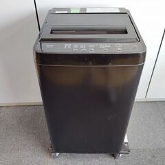 ヤマダ　全自動洗濯機　YWM-T55LW　5.5K　黒『中古小傷あり』2024年式の画像