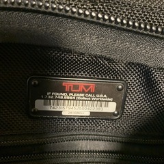 tumi ビジネスバッグの画像