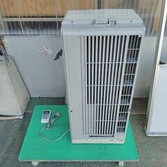 コロナ　CW-1620　ウインドエアコン　1.6Kw『中古良品、テラス窓用取り付け枠』2020年の画像