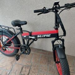 引き取り歓迎 SUNPIE 電動アシスト自転車美品ほぼ新品の画像