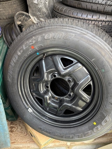 ジムニー新品タイヤホイール付き‼️スペア‼️一本