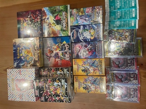 ポケモンカードBOXまとめ売り