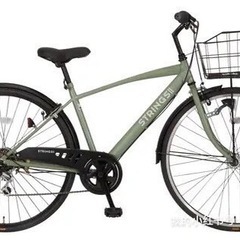 新品未使用6段ギア自転車の画像