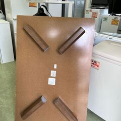 【リサイクルショップ ピカソ 小松原】🪵✨ニトリ製✨折れ脚ローテーブル 120cm✨2022年製の美品‼️★1182★の画像