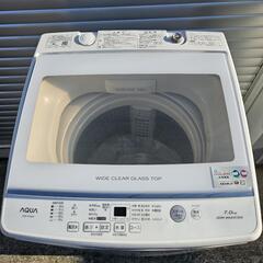 値下げ可 2022年 7k アクア 洗濯機 AQUA aqw-v7mの画像