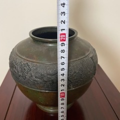 昭和レトロ　壺　花瓶の画像