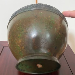 昭和レトロ　壺　花瓶の画像