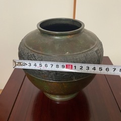 昭和レトロ　壺　花瓶の画像