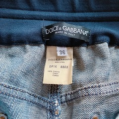DOLCE & GABBANA 　デニムパンツ　イタリア製　ドルガバの画像