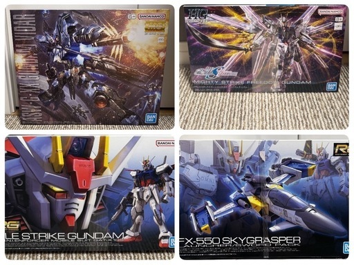 ガンプラまとめ売り　SGY 定価以下】ガンプラまとめ売り（MG1 RG 2 HG1） (スチールウール