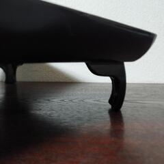 会席膳（おそらく漆塗）インテリア お盆の画像