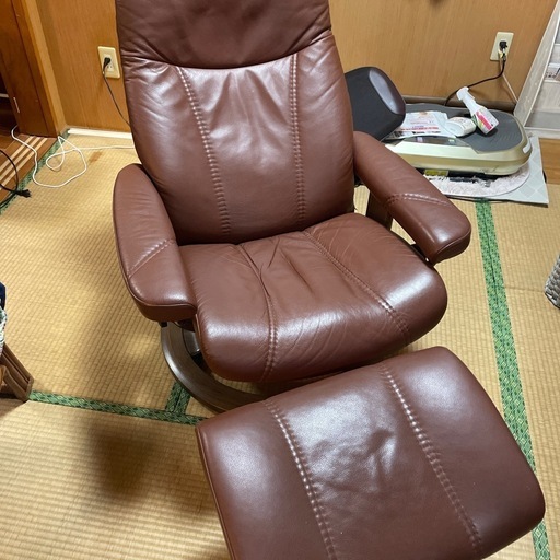 エコーネスストレスレスチェアコンサルMサイズ (チョコ