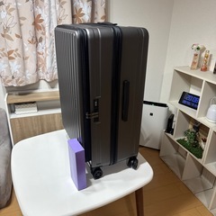 新品　スーツケース USBポート付き キャリーバッグ Lサイズ 116L  多収納ポケット 360度回転 静音 カップホルダー付き 軽量設計 トランクダブル キャスター　　おまけ　付属 の画像