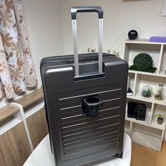 新品　スーツケース USBポート付き キャリーバッグ Lサイズ 116L  多収納ポケット 360度回転 静音 カップホルダー付き 軽量設計 トランクダブル キャスター　　おまけ　付属 の画像