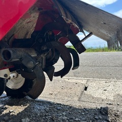 HONDA 管理機 FUH400 抵抗棒 ホリデー 4馬力 作業幅約450mm 耕うん 耕運機 畑 野菜 家庭菜園 ホンダ　宮崎　簡易始動動画ありの画像