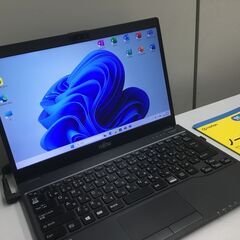🍀【美品】超軽量・超高速ノートパソコン「FUJITSU」win11・office2021 管理No3-2の画像