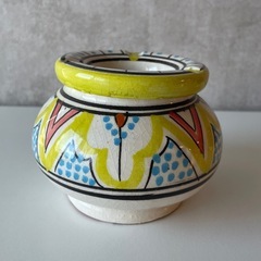 【モロッコ】サフィ陶器 灰皿の画像