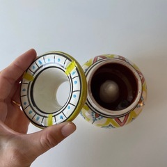 【モロッコ】サフィ陶器 灰皿の画像