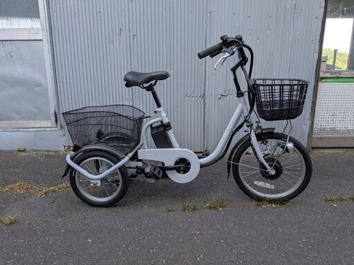 ミムゴ 電動アシスト三輪自転車 BEPN18 白