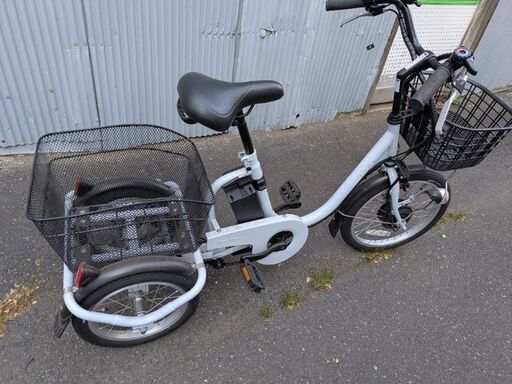 ミムゴ 電動アシスト三輪自転車 BEPN18 白