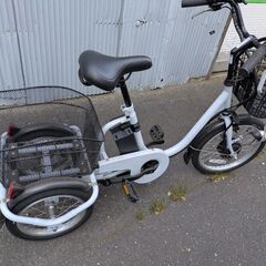 ミムゴ 電動アシスト三輪自転車 BEPN18 白