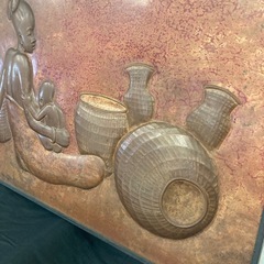 銅板レリーフの画像