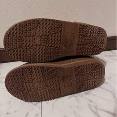 冬物 ブーツ モコモコ ブラウン Mサイズの画像