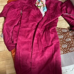 着物の羽織　帯の画像
