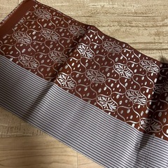 着物の羽織　帯の画像
