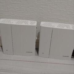 ELECOM エレコム Wi-Fiルーター 中継機セットの画像