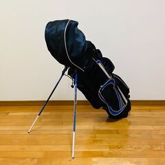 ゴルフセット Larouge B-Ice キャディーバッグ 9.5型 8分割 自立スタンド付 TSURUYA Hi-Tech Super Light Alloy ドライバー 1番 ウッド 3番 4番 5番 BMF アイアン 5番 6番 7番 8番 9番 ウェッジ P ピッチング S サンド パター 不明の画像