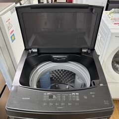地域限定送料無料　超美品【 IRIS OHYAMA 】アイリスオーヤマ 洗濯8.0㎏ 全自動洗濯機 ドラムクリーン チャイルドロック 残り時間表示  IAW-T806HAの画像