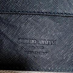 叩き売り■極美品■ GIORGIO ARMANI ジョルジオアルマーニ クラッチバッグ　使用感無しの画像