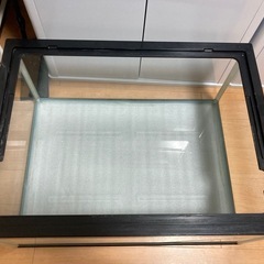 60cmロータイプ水槽+上部濾過槽の画像