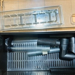 60cmロータイプ水槽+上部濾過槽の画像