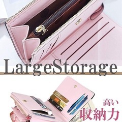 【新品】折り畳み 財布 グレーの画像