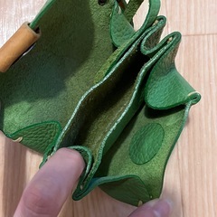 レザー小銭入れの画像