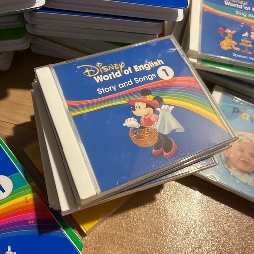 新品未使用 DWE ディズニー英語システム ケースのみ DVD フル