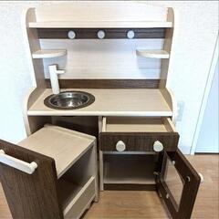 おままごと キッチン 木製の画像