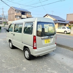 サンバーディアス　バン　5速マニュアル　5万KM台　車検8年3月30日まで　エアコンパワステパワーウィンドウ付き　の画像