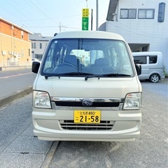 サンバーディアス　バン　5速マニュアル　5万KM台　車検8年3月30日まで　エアコンパワステパワーウィンドウ付き　の画像