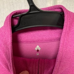 mont-bell ハーフジップ ラズベリーMサイズ　レディースの画像