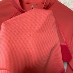 mont-bell M ハーフジップシャツ コーラルピンク　レディースの画像