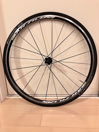 Mavic Aksium ホイールセット（前後） シマノフリー＋タイヤ付き