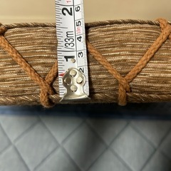 【新品・未使用】夏用　ござ　座布団　2枚セットの画像