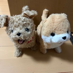 おもちゃ電池で動く犬さん
