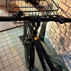 予約者決定中　29インチ！　変速付き　マットブラック　タイヤ太め　中古自転車　の画像