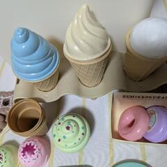 (510)【¥ 1,000】おままごと ドーナツ🍩 アイスクリーム🍨 おまとめ お店屋さんごっこの画像